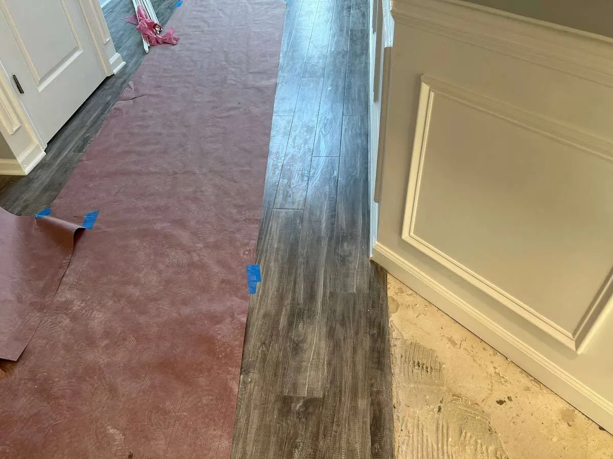 Completed marble shower restoration in Ware